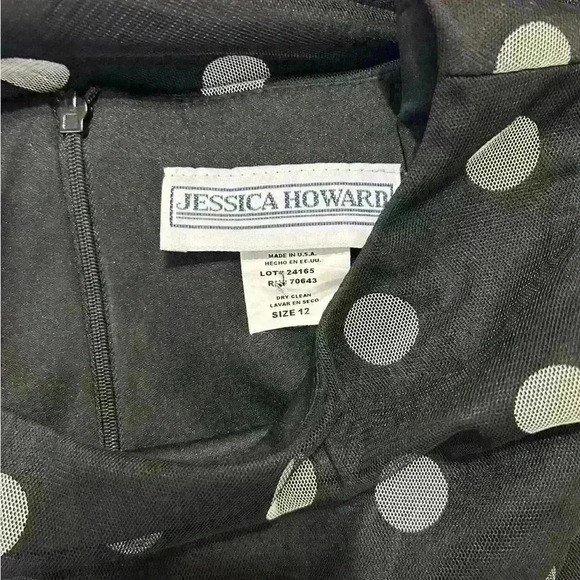 Jessica Howard Fit & Flare Sleeveless Dress Sz 12 - Picture 4 of 5